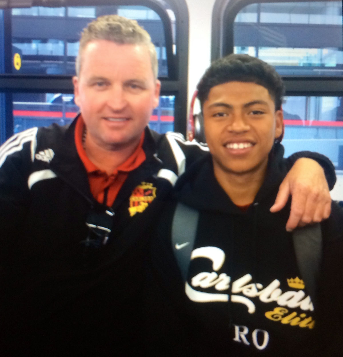 Paul Holohan & Rey Ortiz from Carlsbad Elite